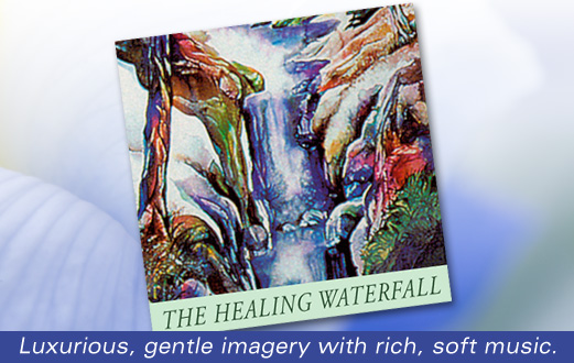Waterfall meditation guided imagery for deep relaxation and healing.